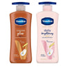 Vaseline Daily Brightening Body Lotion & Cocoa Glow Body Lotion Combo