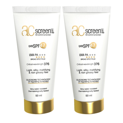 Acscreen Sunscreen For Oily And Acne Skin (UVB SPF 47) UVA PA +++