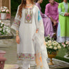 Dhiyona IE Women Floral Embroidered Regular Thread Work Liva Kurta with Trousers & With Dupatta