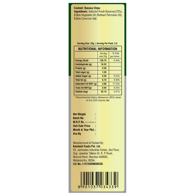 Girnar Chai Nashta - Banana Chips