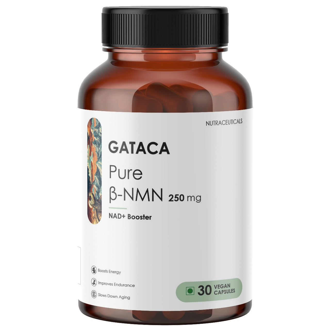 GATACA Pure ?-NMN -  250 mg Capsules, Backed by 21 Patents