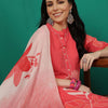 Dhiyona SN Women's Printed Pure Cotton Straight Kurta With Trouser & Dupatta
