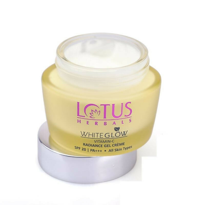 Lotus Herbals Whiteglow Vitamin-C Radiance Gel Crème SPF-20 PA+++ - Indyancart
