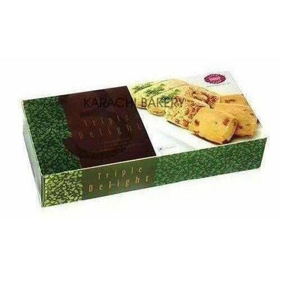 Karachi Bakery Triple Delight Fruit Biscuit with Osmania and Green Pista