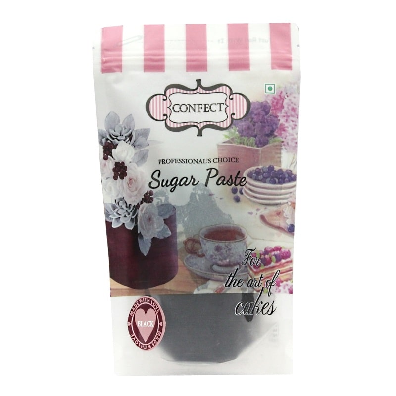Confect Black Fondant | Edible Nutritional Sugarpaste