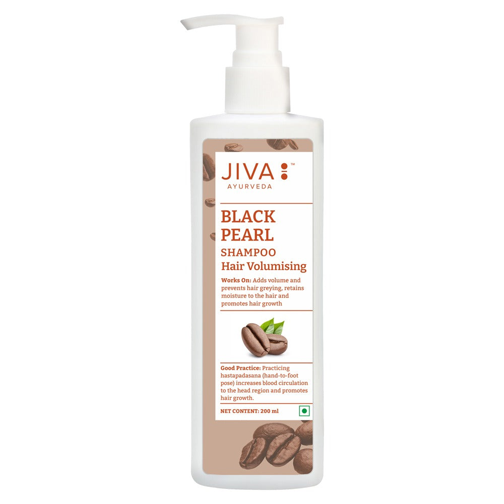 Jiva Ayurveda Black Pearl Shampoo - Herbal Haircare