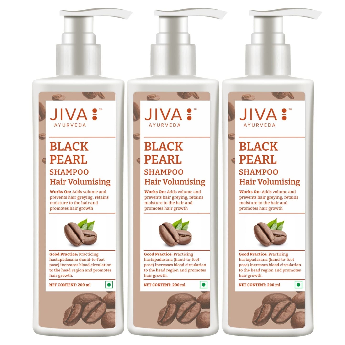 Jiva Ayurveda Black Pearl Shampoo - Herbal Haircare