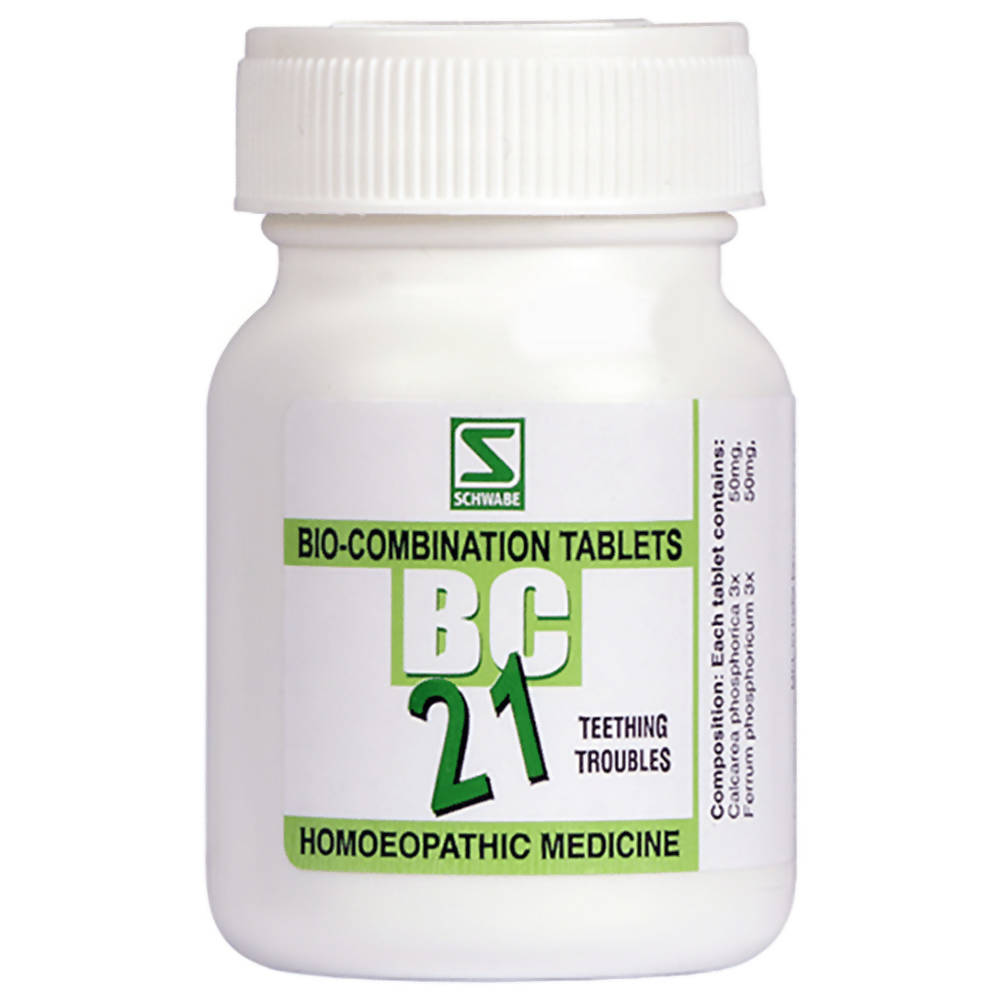Dr. Willmar Schwabe India Bio-Combination 21 (BC 21) Tablet - Indyancart