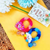 Dhiyona Set Of 2 Blue & Pink Kids Rakhi With Roli Chawal Chandan Mishri