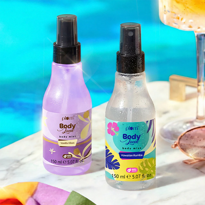 Vanilla & Beachy Vibes Body Mist Duo by BodyLovin'