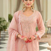 Dhiyona IE Women Ethnic Motifs Embroidered Kurta with Trousers & Dupatta