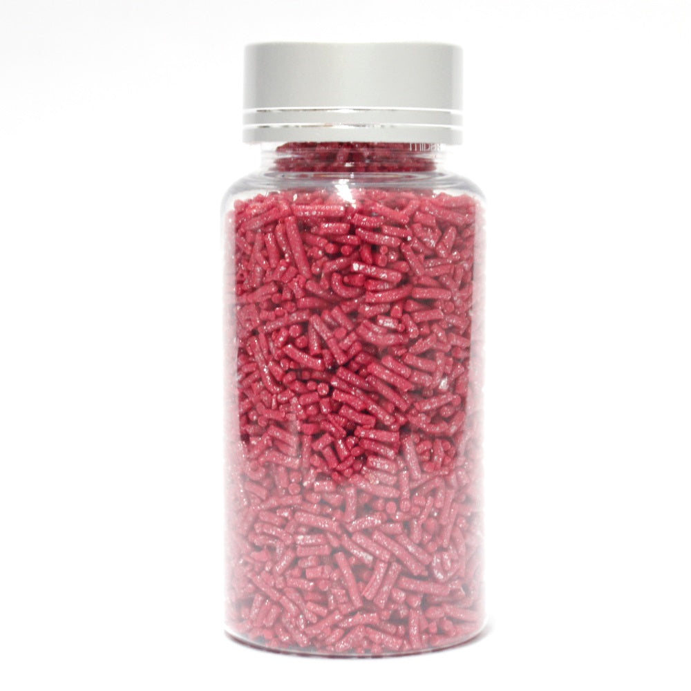 Confect Burgundy Vermicelli Sprinkles