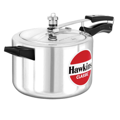 Hawkins Classic Pressure Cooker 5 Litre - Silver (CL50)