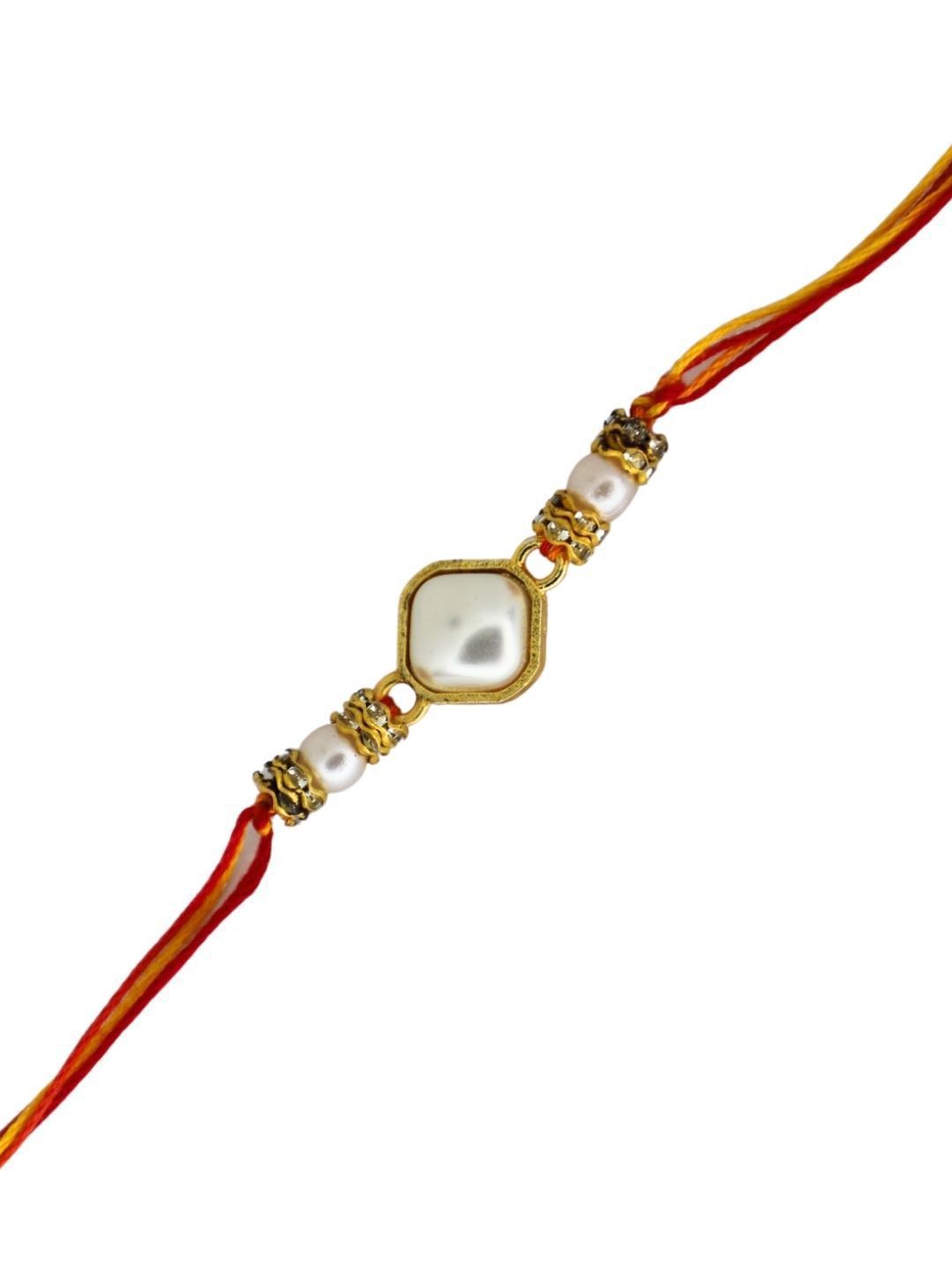 Anouk Thread Rakhi Greeting Card & Roli Chawal