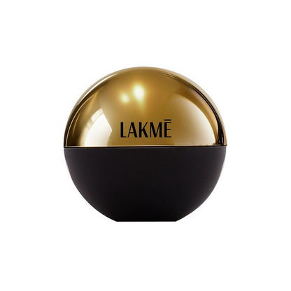 Lakme Xtraordin Airy Mattreal Mousse Beige Honey face primer in a sleek jar with a smooth, airy mousse texture.