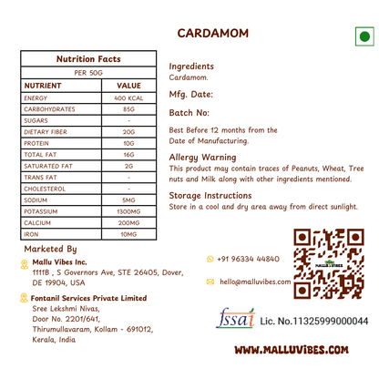 Mallu Vibes Cardamom