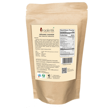 Praakritik Organic Cashew