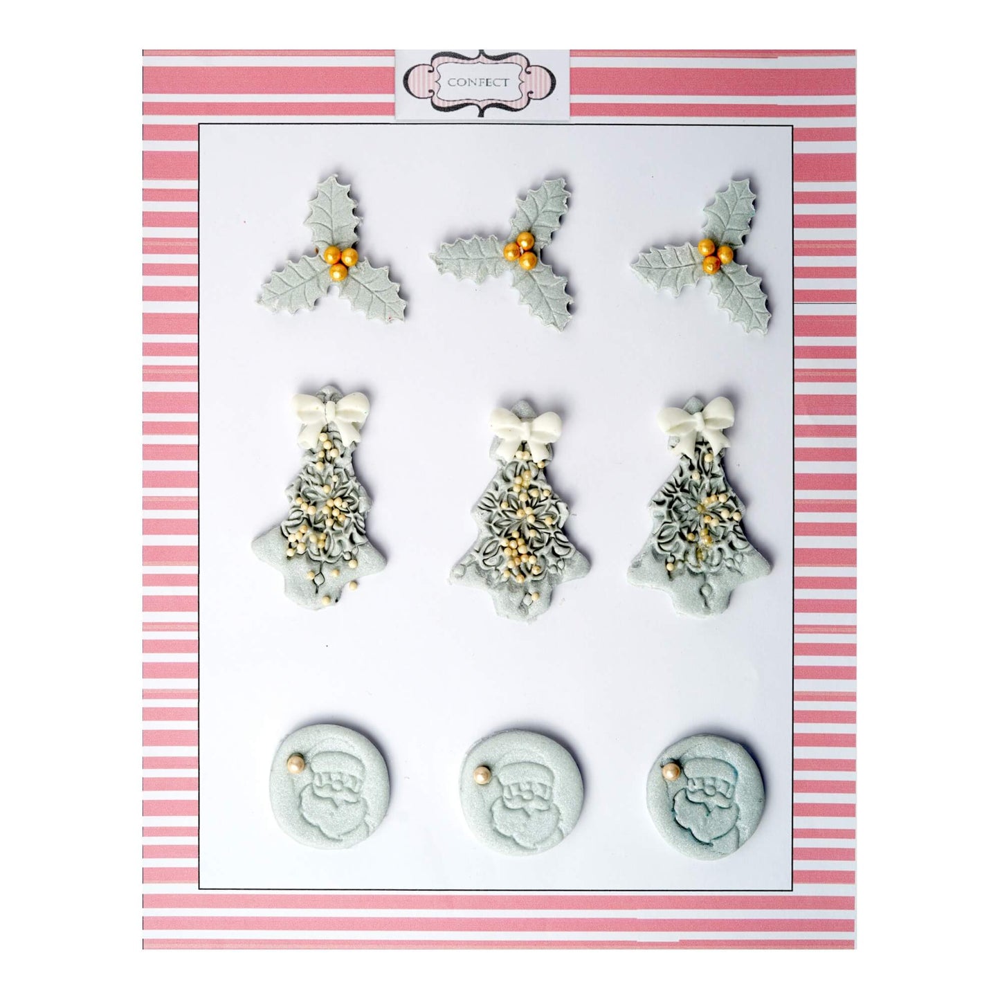 Confect Assorted Christmas Mix  | Edible Christmas Topper