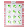 Confect Assorted Christmas Mix Green  | Edible Christmas Topper