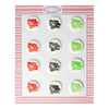 Confect Happy New Year - Red, Green, Black | Edible Christmas Topper