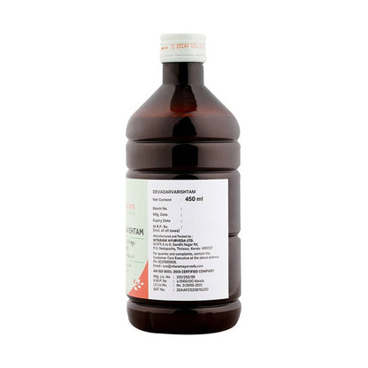 Sitaram Ayurveda Devadarvarishtam Syrup