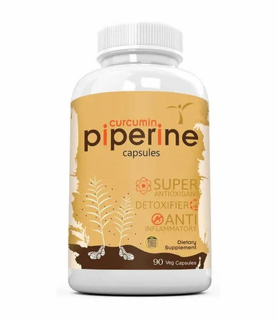 Ramini Bio Nutrition Curcumin Piperine 500mg Veg Capsules