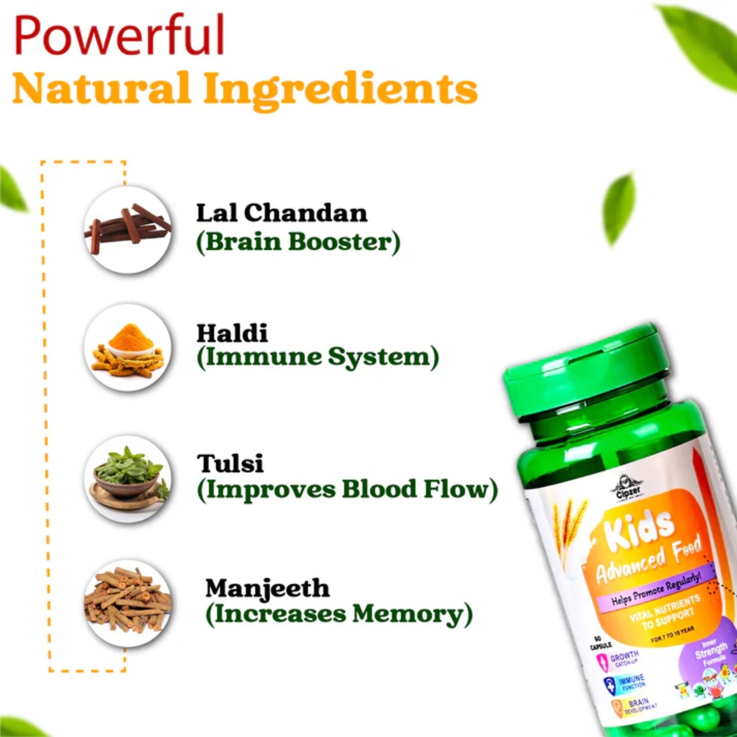 Cipzer Kids Advanced Food Capsules