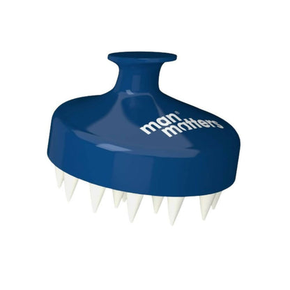 Man Matters Hair Scalp Massager Shampoo Brush - Soft Silicone Bristles for Deep Scalp Cleaning