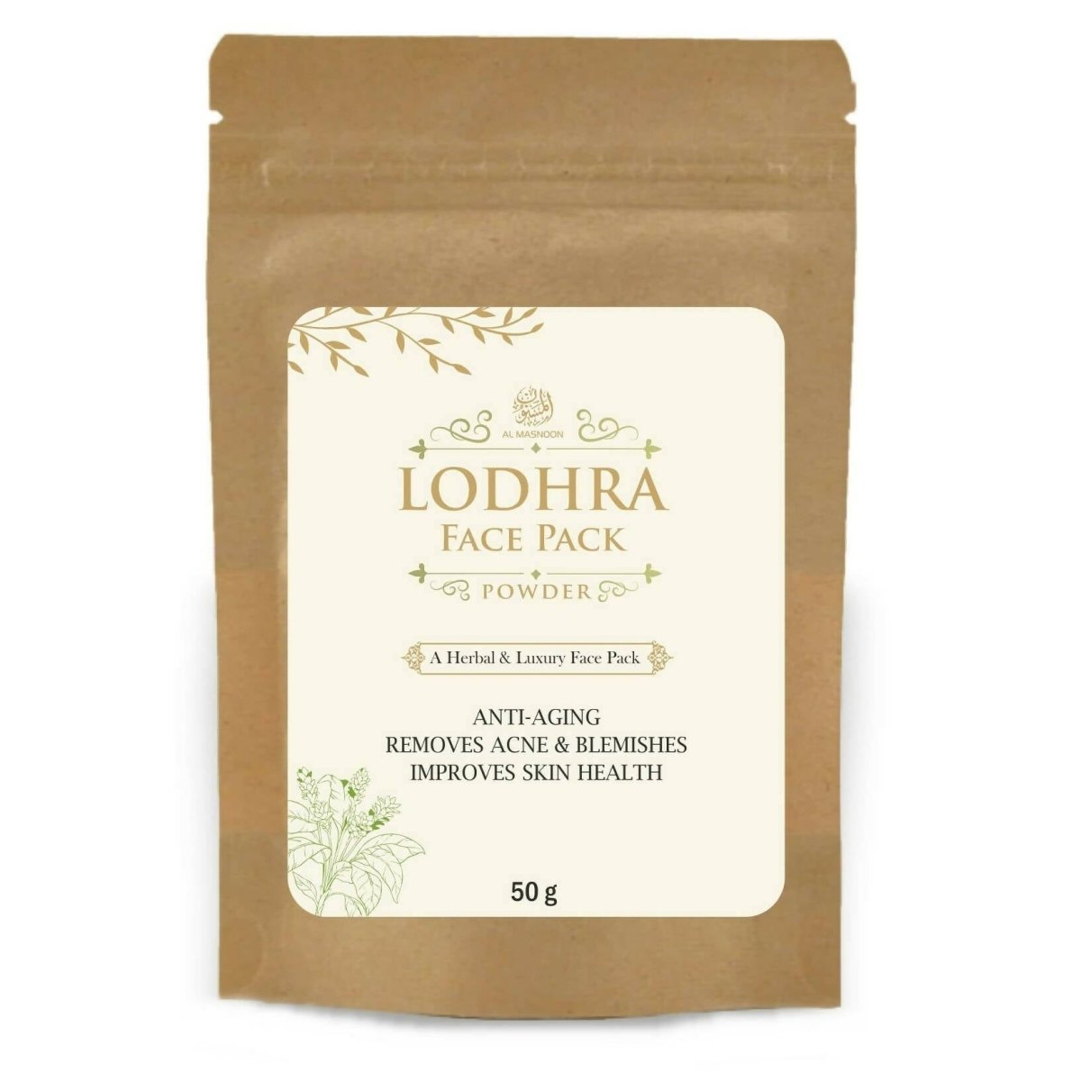 Al Masnoon Lodhra Face Pack - Indyancart