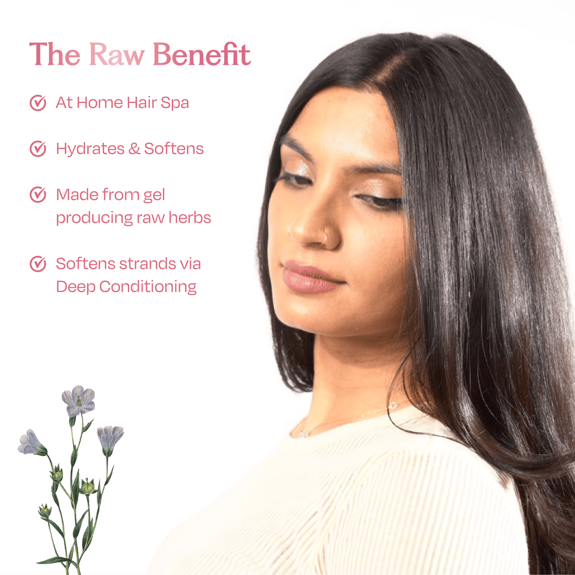 Sacred Grove Marshmallow Root Hair Mask for conditioning and repairing dry, damaged hair, with natural botanical ingredients.