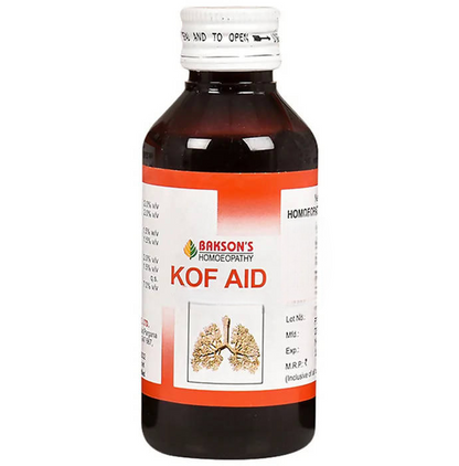 Bakson's Homeopathy Kof Aid Syrup