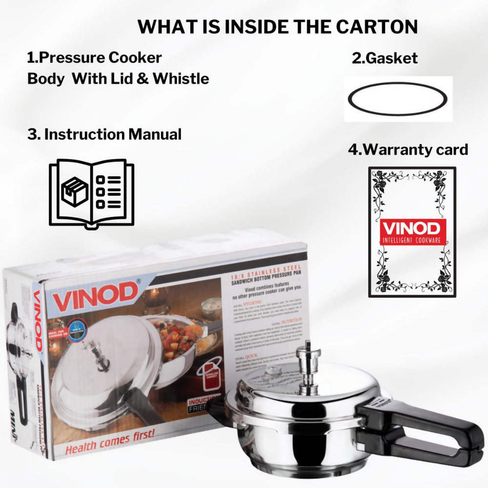 Vinod Stainless Steel Pressure Cooker