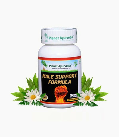 Planet Ayurveda Male Support Formula Capsules