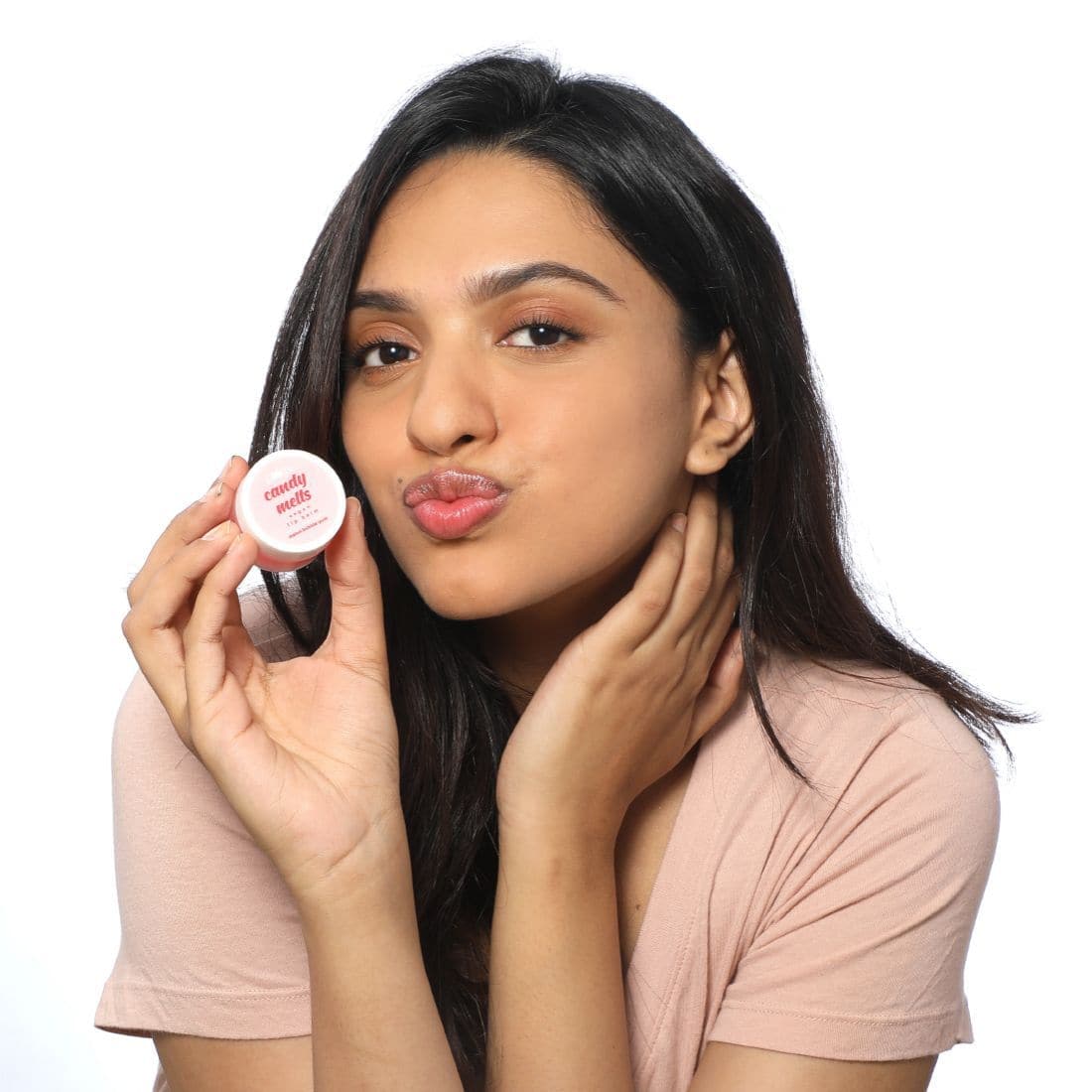 Plum Goodness Candy Melts Vegan Lip Balm Melon Bubble-Yum