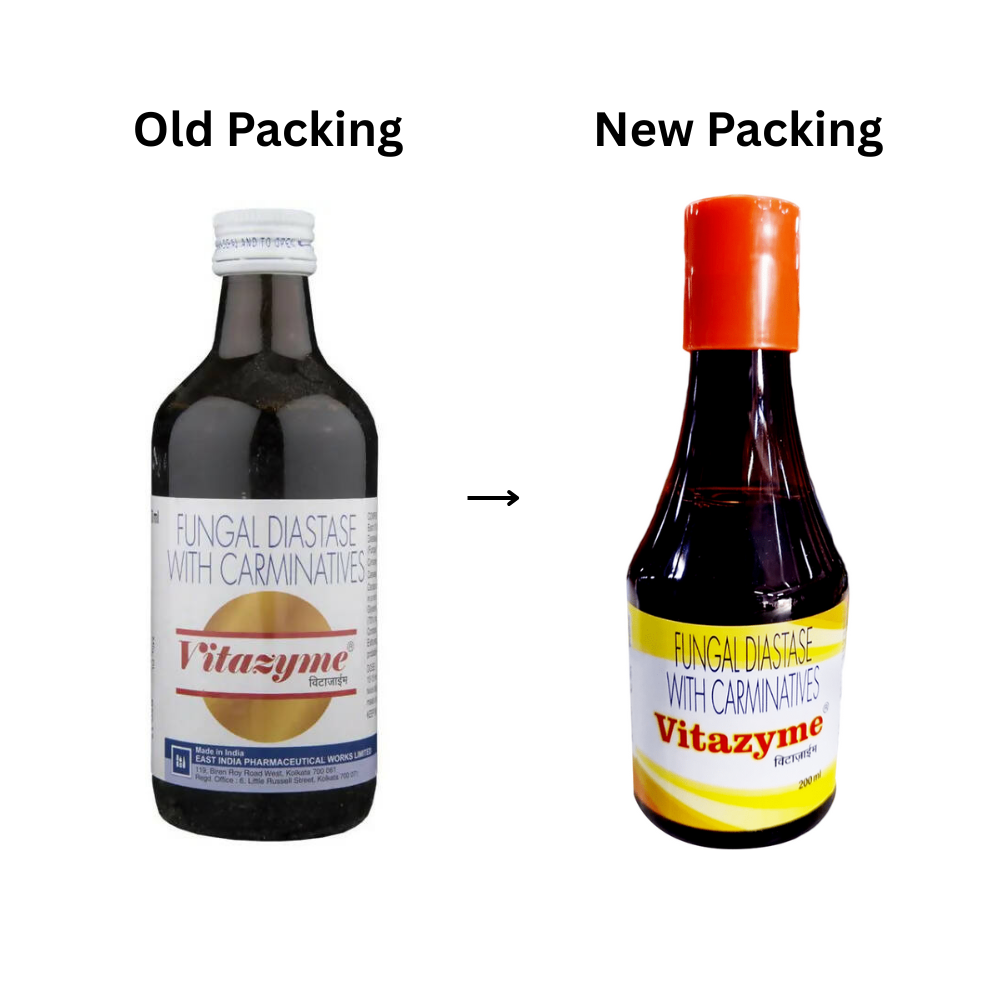 East India Pharma Vitazyme Syrup - Indyancart