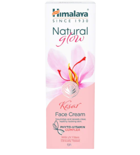 Himalaya Herbals Natural Glow Kesar Face Cream - Indyancart