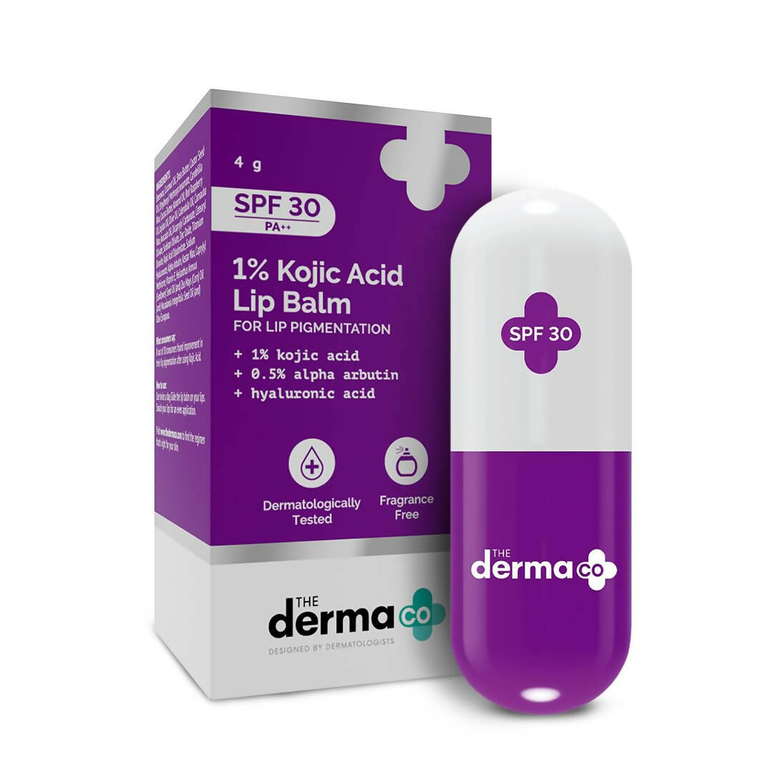 The Derma Co 1% Kojic Acid Lip Balm - Indyancart