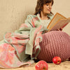 Indyancart IE Women Ethnic Motifs Printed Regular Chikankari Kurta with Trousers & With Dupatta
