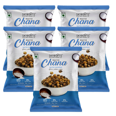 Skyroots Roasted Chana Salted Chickpeas