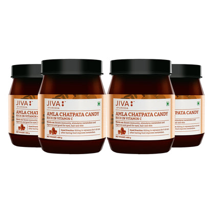 Jiva Ayurveda Chatpata Amla Candy - Indyancart