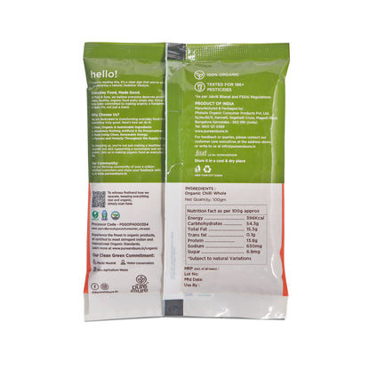 Pure & Sure Organic Chilly Powder