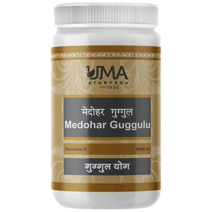 Uma Ayurveda Medohara Guggulu Tablets - Indyancart