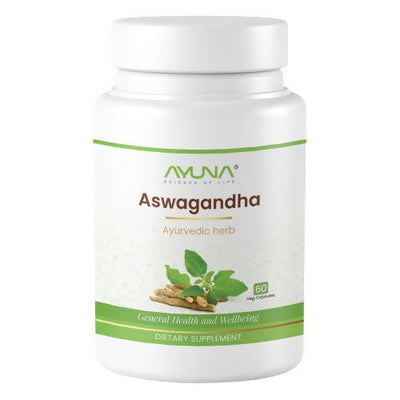 Ayuna Aswagandha Veg Capsules