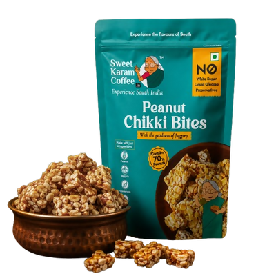Sweet Karam Coffee Peanut Chikki