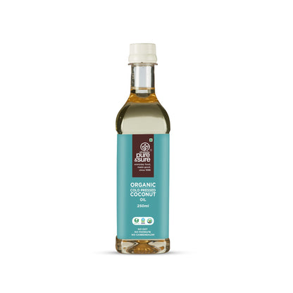 Pure & Sure Organic Cold Pressed Coconut Oil
