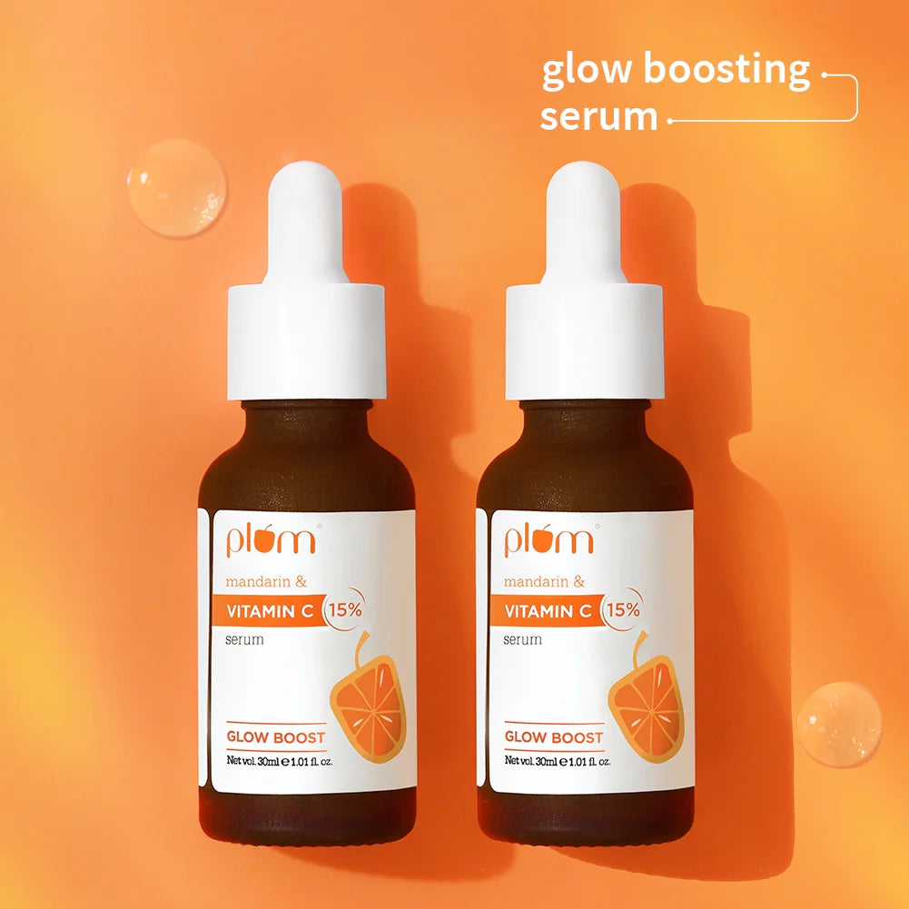 15% Vitamin C & Mandarin Glow Boost Serum
