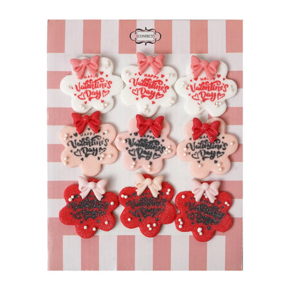 Confect Pack of 6 Valentine Cake & Cupcake Topper 02