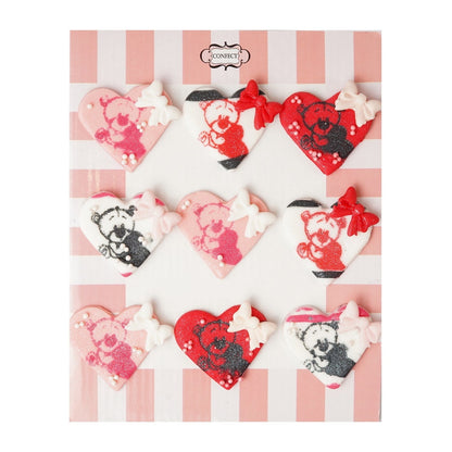 Confect Pack of 6 Valentine Cake & Cupcake Topper 04