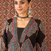 Dhiyona IE Printed Pure Cotton V-Neck Tunic With Trouser