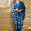 Dhiyona IE Women Paisley Printed Pure Cotton Kurta with Trousers & Dupatta